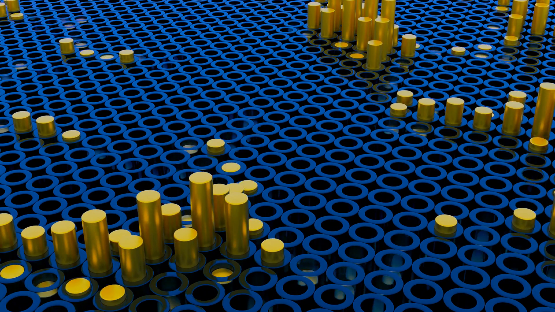 3d Animation With Rising Columns Design Stock Motion Graphics SBV ...
