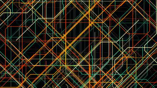 Abstract Moving Lines Animation Stock Footage: Royalty-Free Video Clips ...