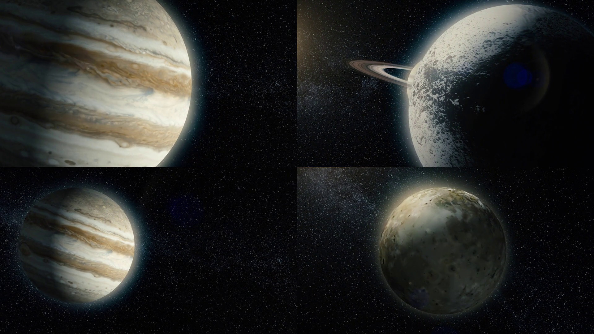 Set Of Animation Planets Satellites Of Solar Stock Motion Graphics SBV ...