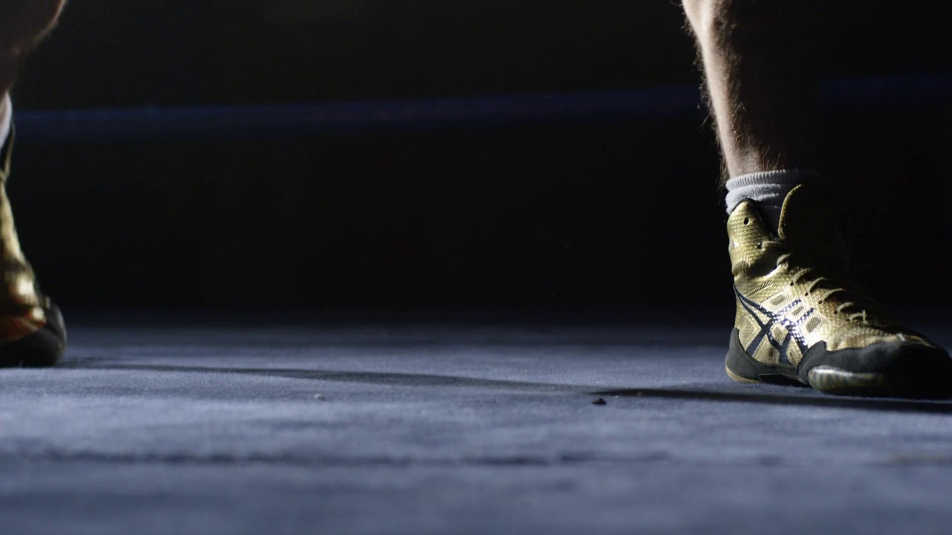 Boxer Doing Exercises Legs Endurance Stock Footage SBV-348523059 ...