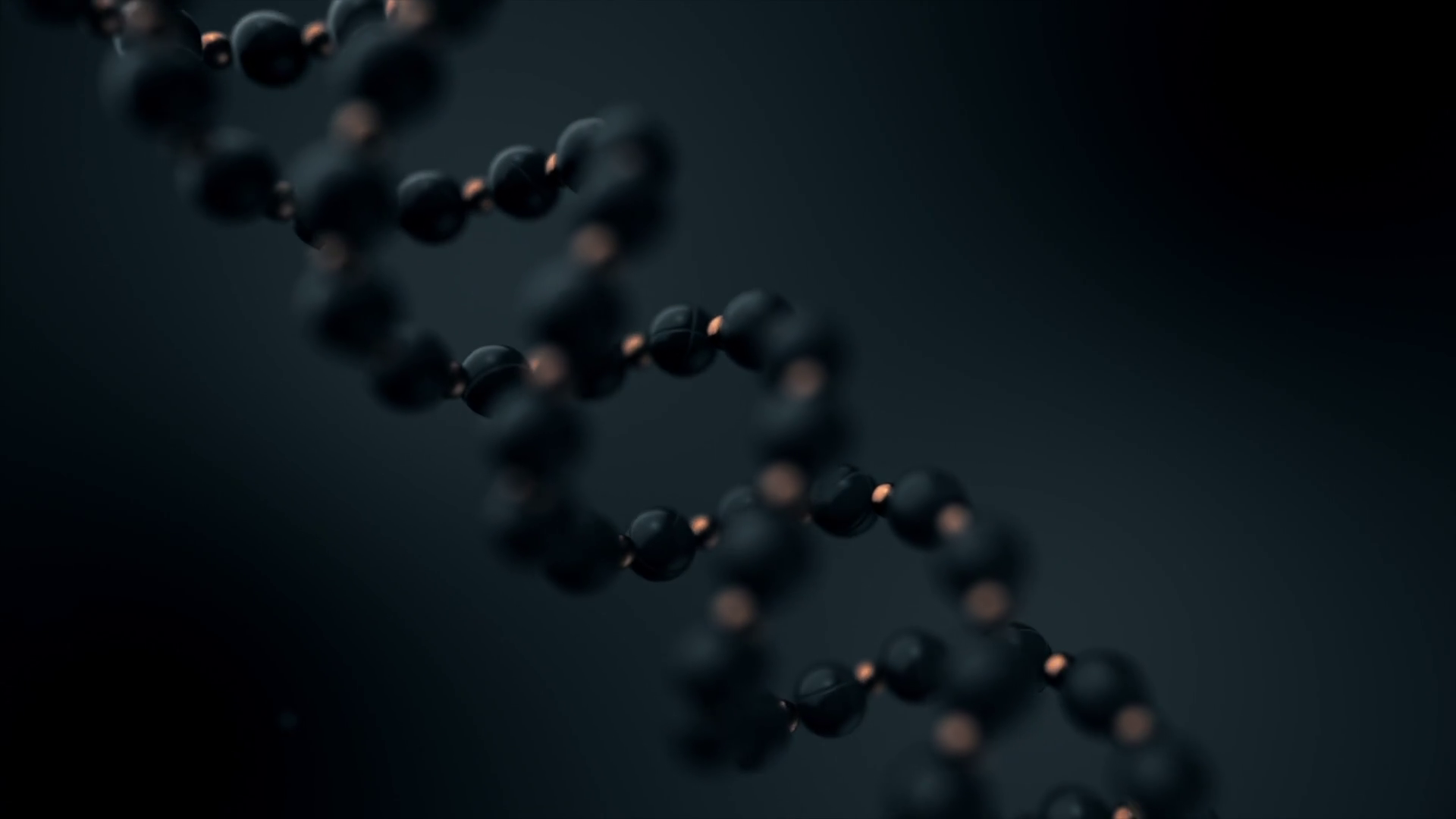 Abstract Animation Of Blurred Grey Dna Stock Footage SBV-348525761 ...