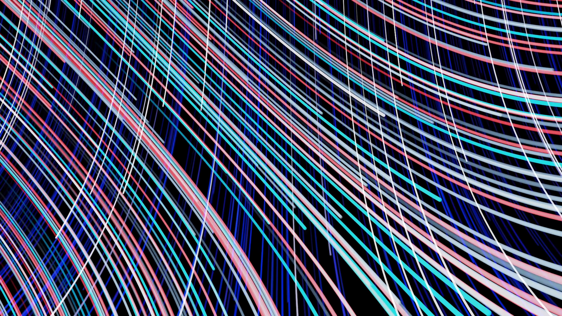 Abstract Colorful Narrow Lines Flowing On Stock Footage SBV-348532169 ...