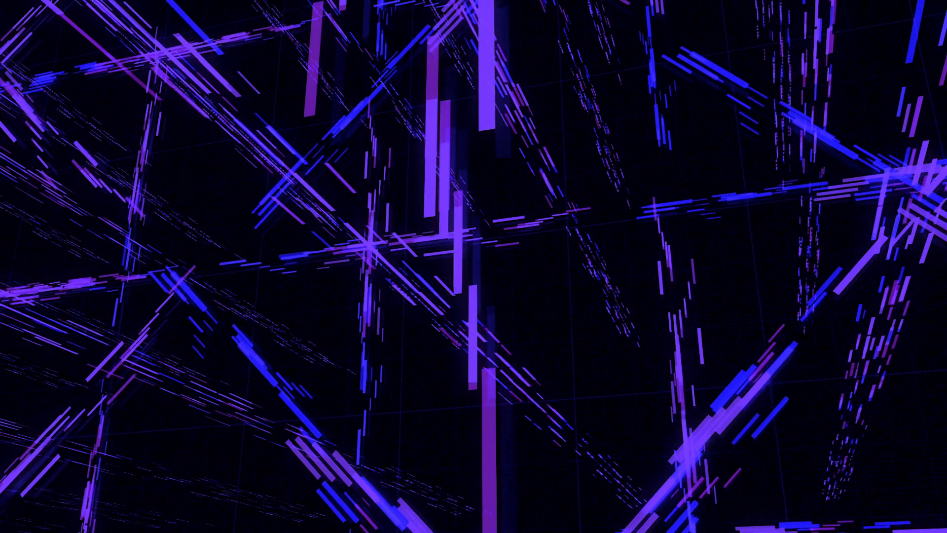 Abstract Moving Neon Purple Lines On Black Stock Footage SBV-348535129 ...