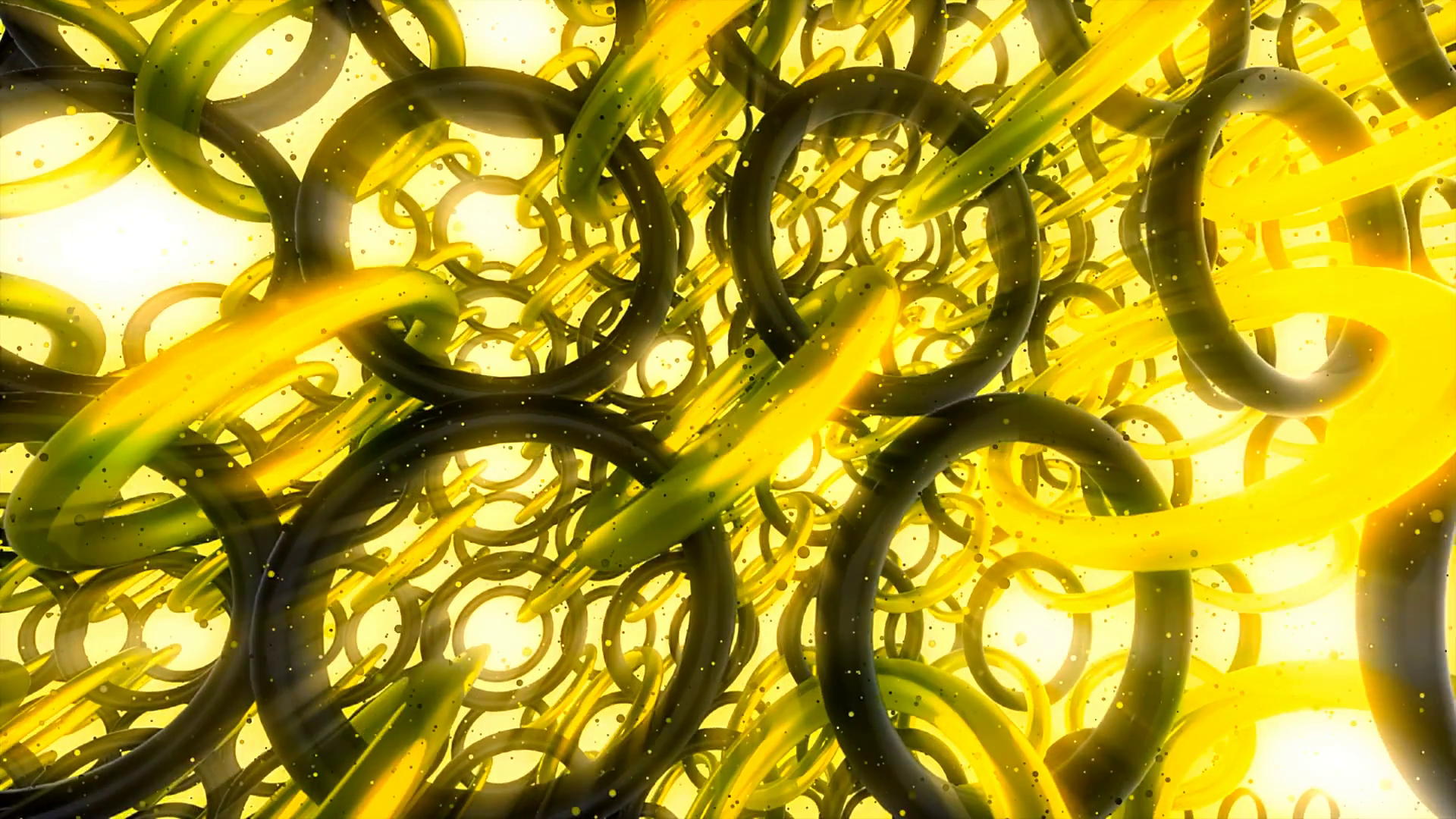 Animation With Rotating Rings In Chains Stock Motion Graphics SBV ...