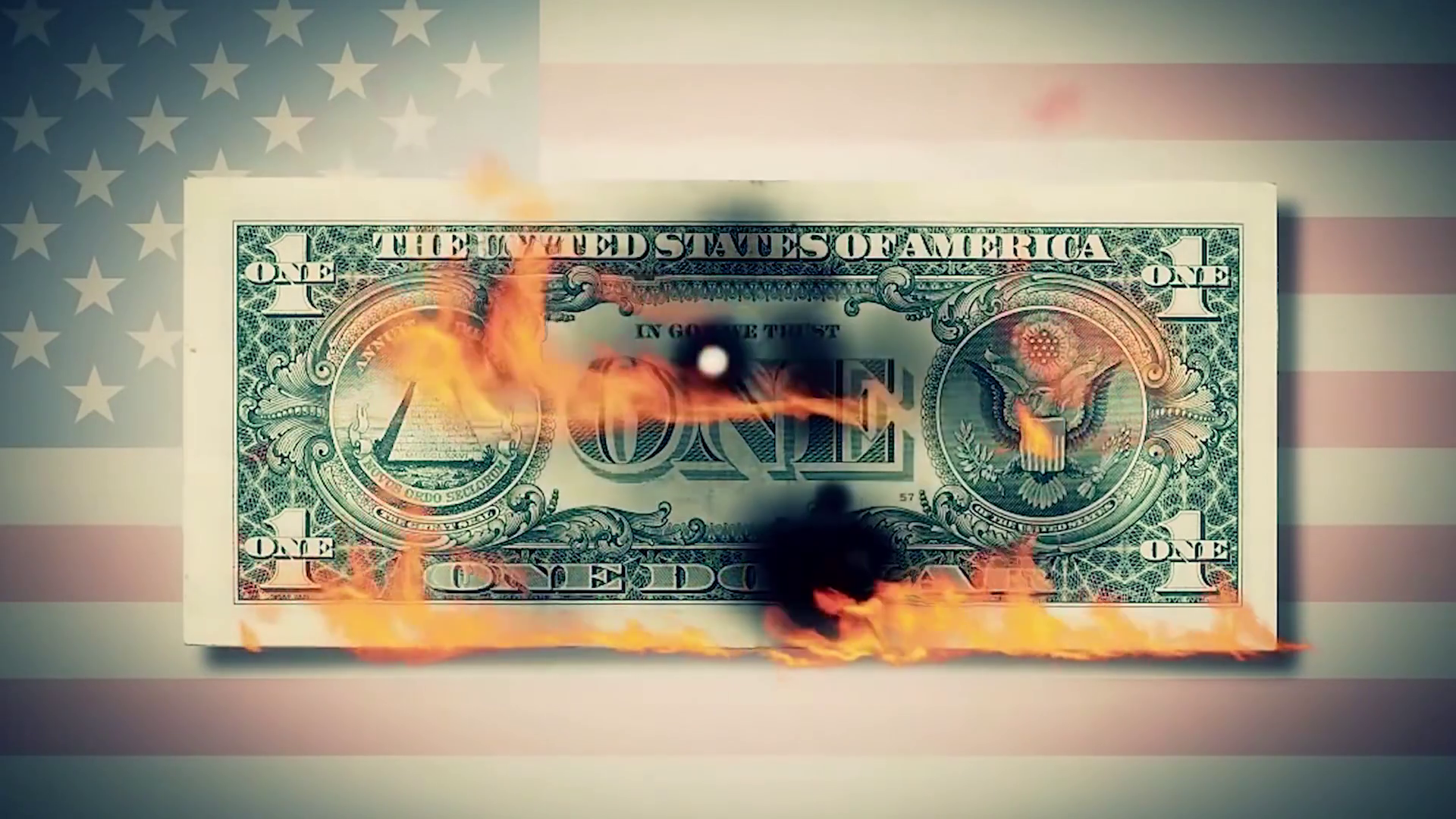 Burning Dollar Bills Animation Fire Dollar Stock Motion Graphics SBV ...