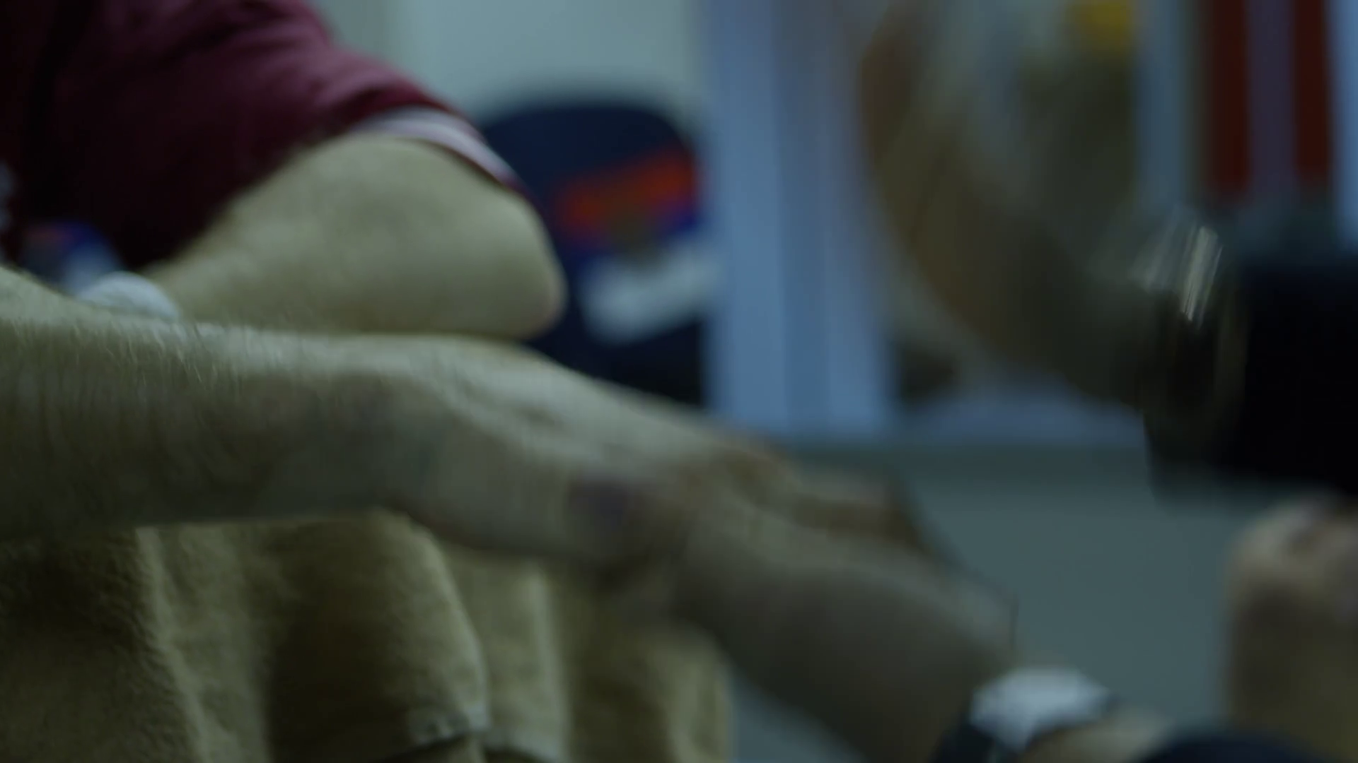 Trainer Wrapping Hand Of Male Boxer Boxers Stock Footage SBV-348585026 ...