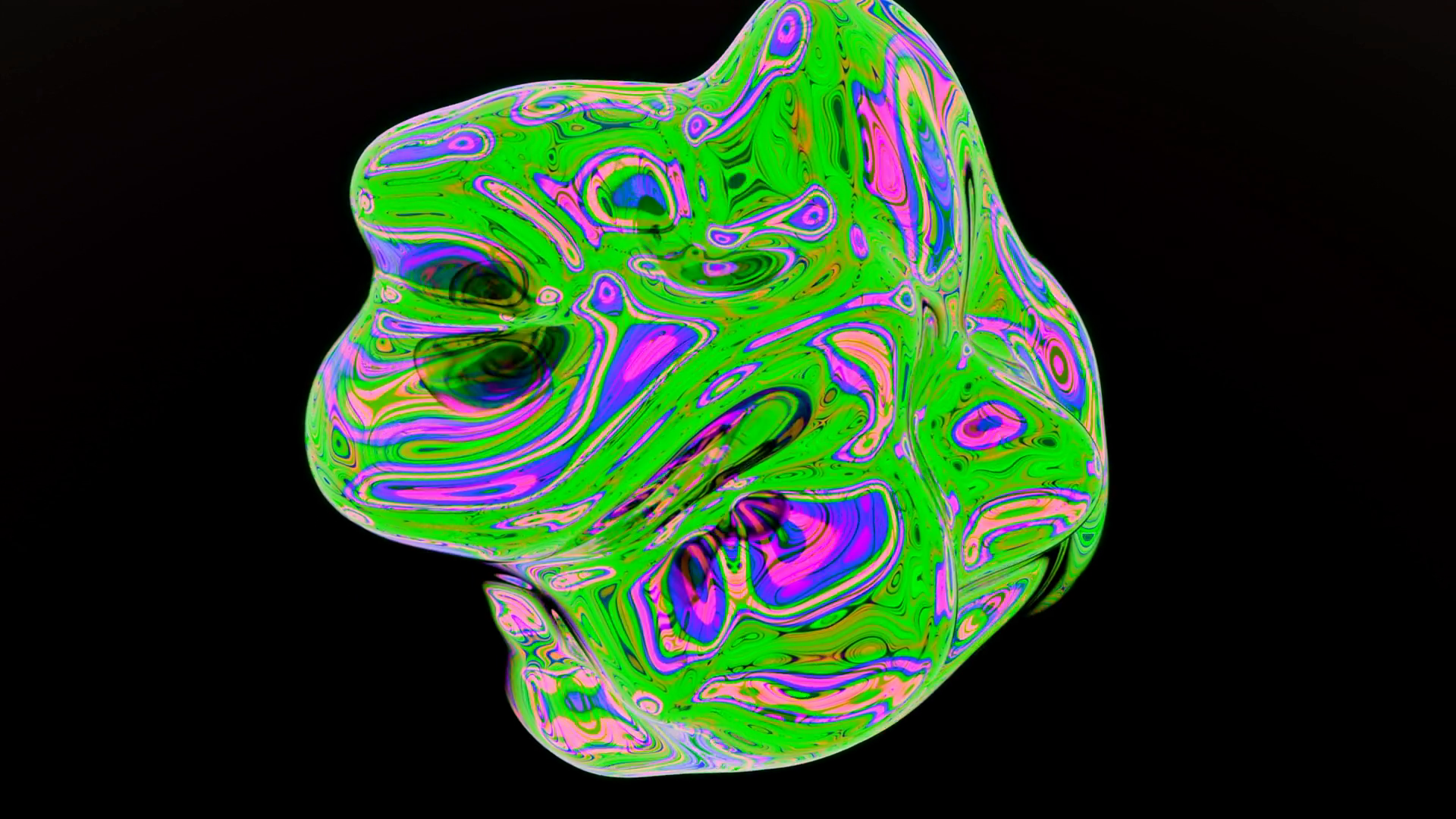 Liquid Ball Of Acid Colors Design Moving Stock Motion Graphics SBV ...