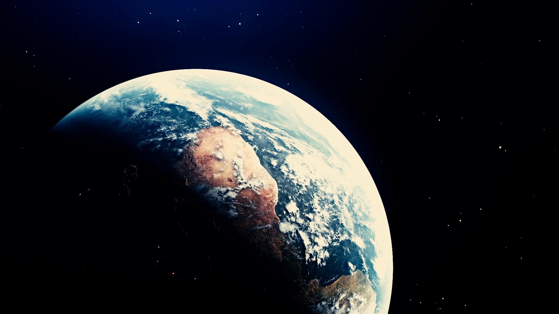 Rotating Planet Earth Motion Rapid Rotation Stock Motion Graphics SBV ...