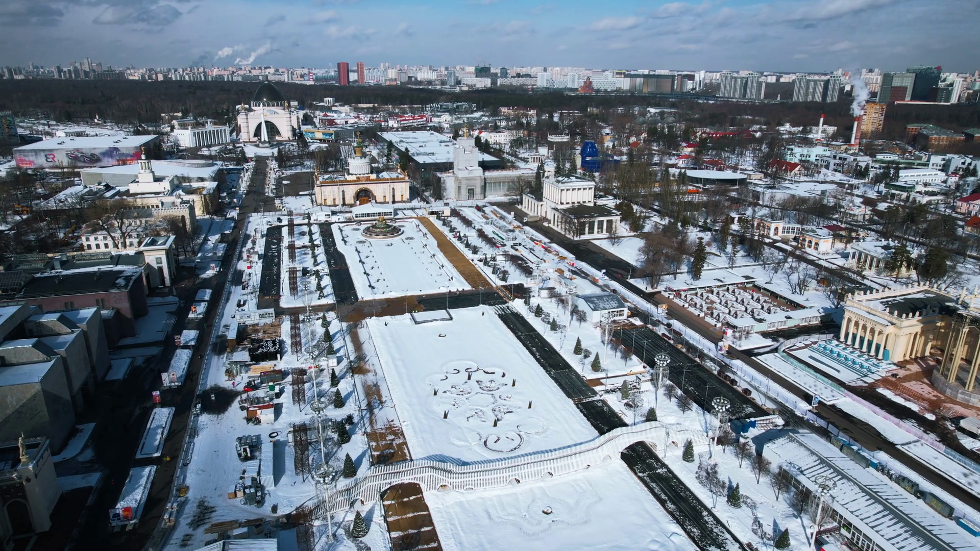 Top View Of Large Square With Historical Stock Footage SBV-348720700 ...