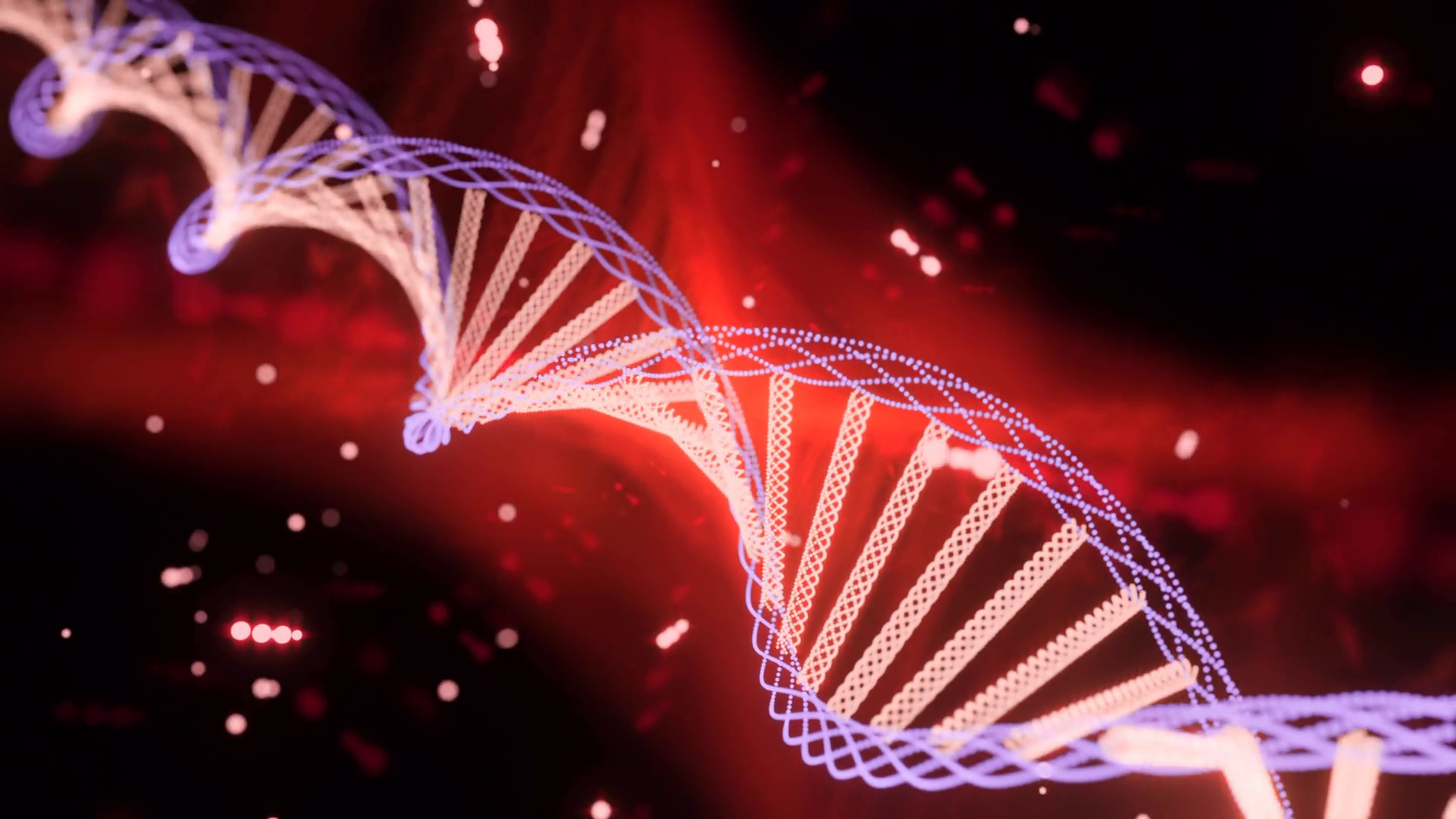 Abstract Animated Construction Of Dna Stock Motion Graphics SBV ...