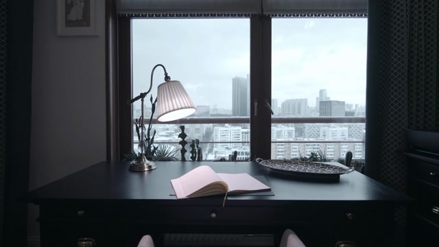Interview Desk Window Background Stock Footage: Royalty-Free Video ...