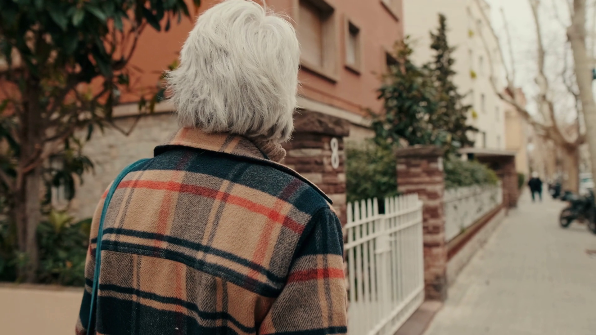 Elderly Woman Finds Address On City Street Stock Footage SBV-352175597 ...