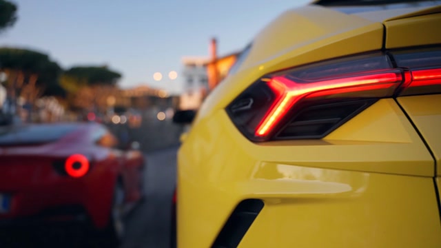 Rear Lights Stock Footage: Royalty-Free Video Clips - Storyblocks