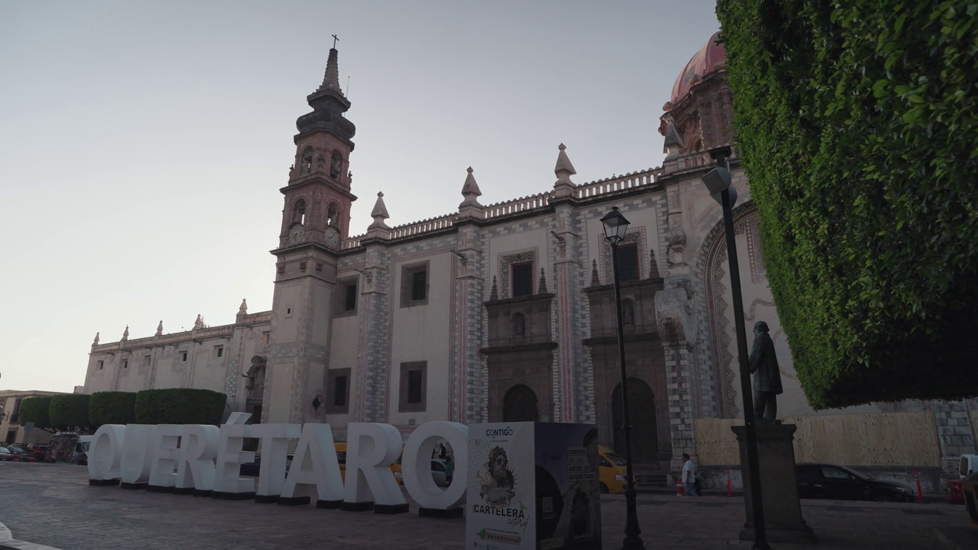 Templo De Santa Rosa De Viterbo Letters Stock Footage SBV-348746485 ...
