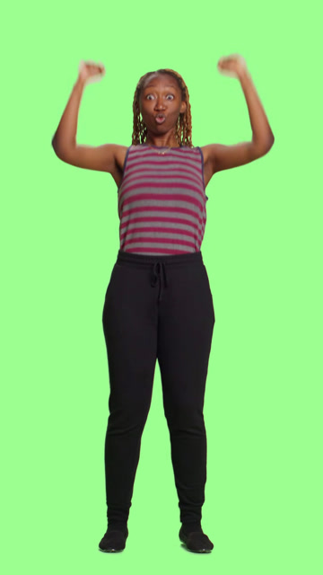 Cheer Green Screen Stock Footage: Royalty-Free Video Clips - Storyblocks