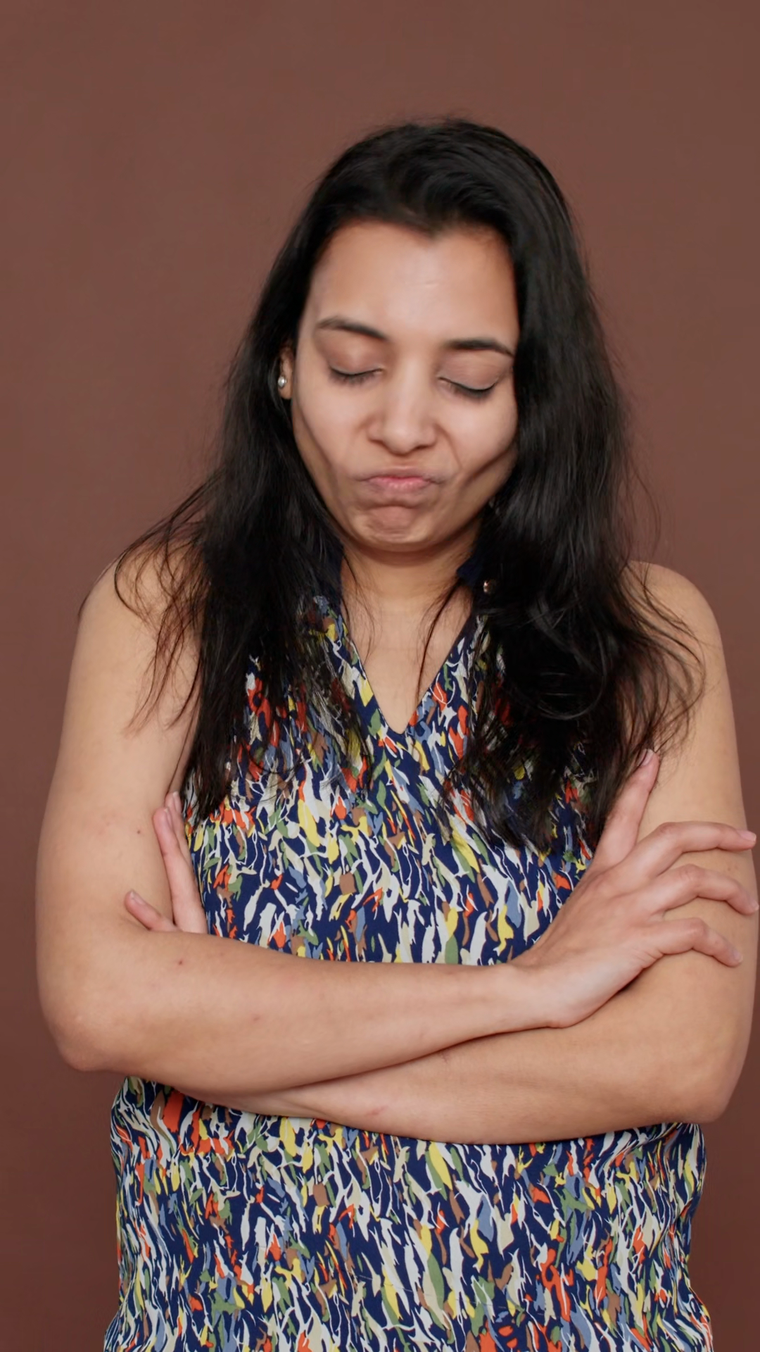 Vertical Video: Disappointed Person Shaking Stock Footage SBV-353665101 ...