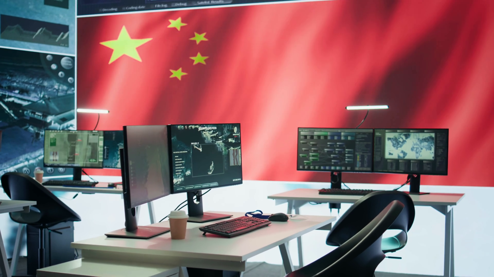 Military Base Of Operations Chinese Stock Footage SBV-349151400 ...