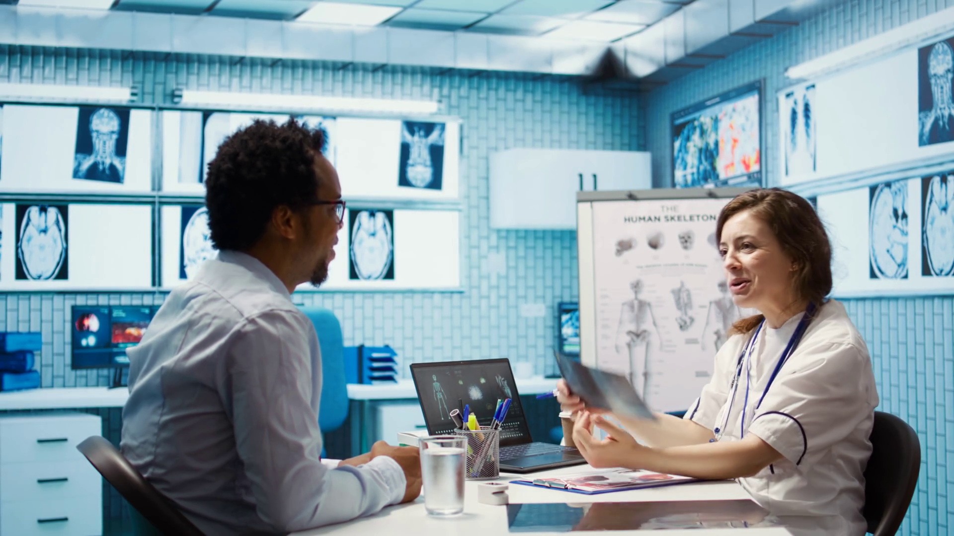 Doctor Patient Interaction In Medical Stock Footage SBV-349264239 ...