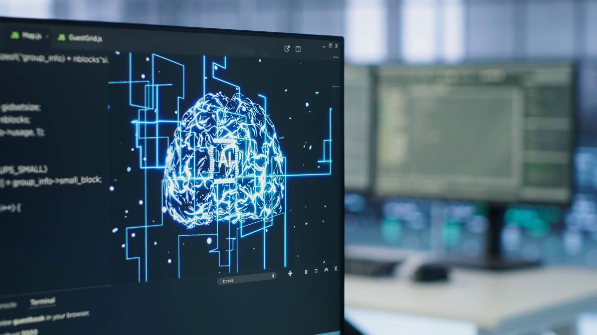 Close Up Of Programming Language On Pc Stock Footage SBV-349363414 ...