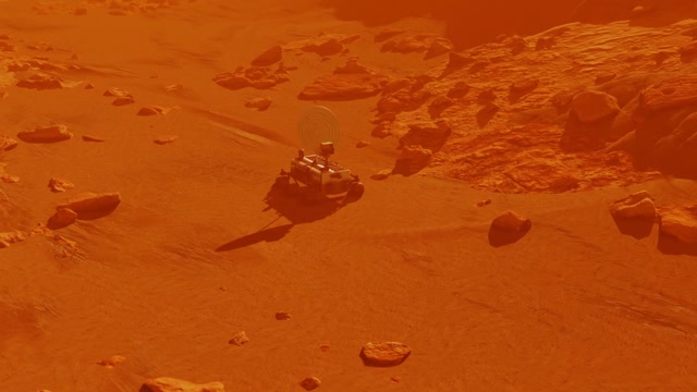 Mars Rover | Colors motion backgrounds - Storyblocks