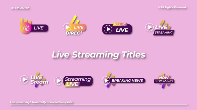 Royalty-Free Livestream Overlays Templates - Storyblocks