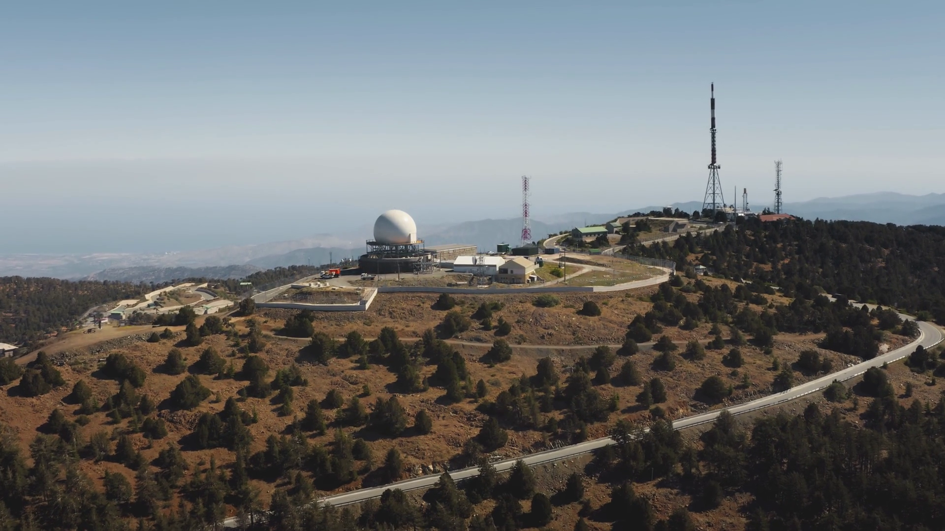Meteorological Radar Station Observatory Stock Footage SBV-348826338 ...