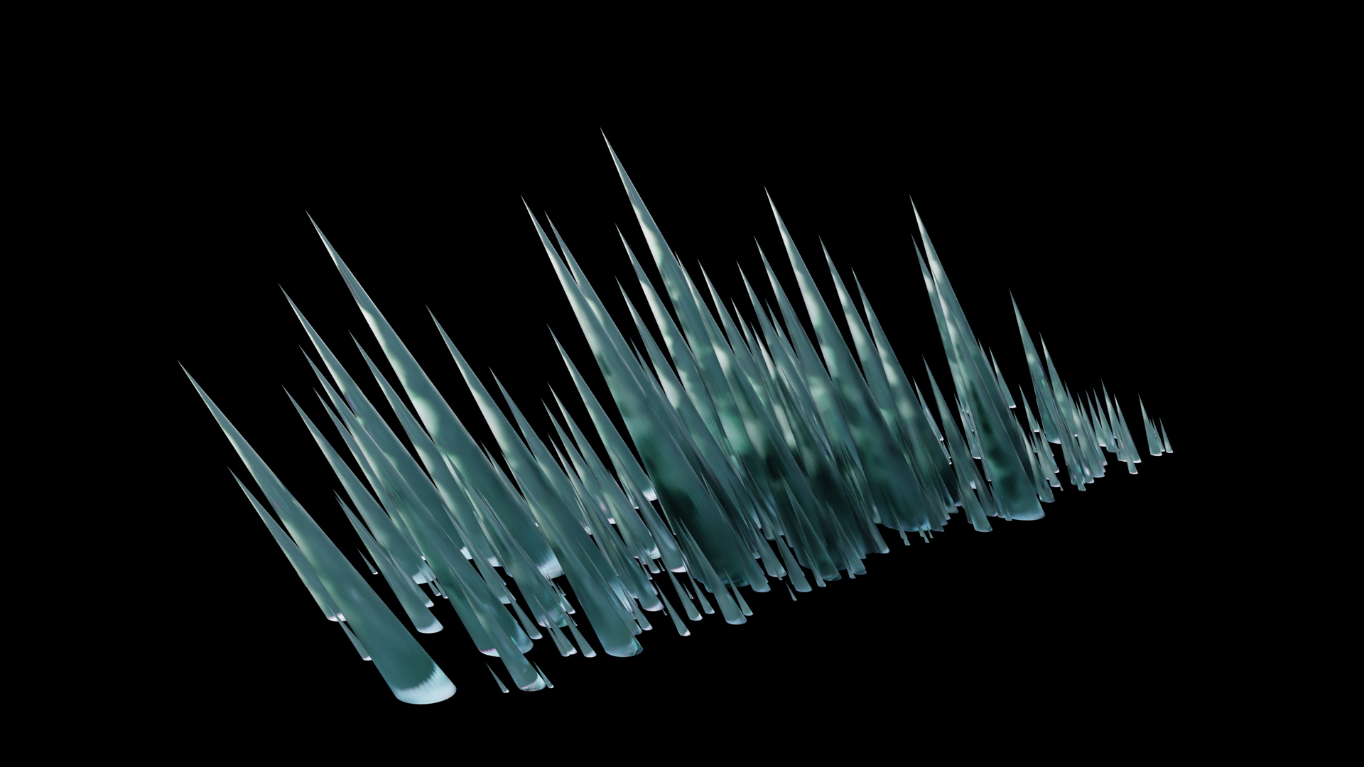 Ice Spike Vfx Animation With Alpha Channel Stock Footage SBV-353896544 ...