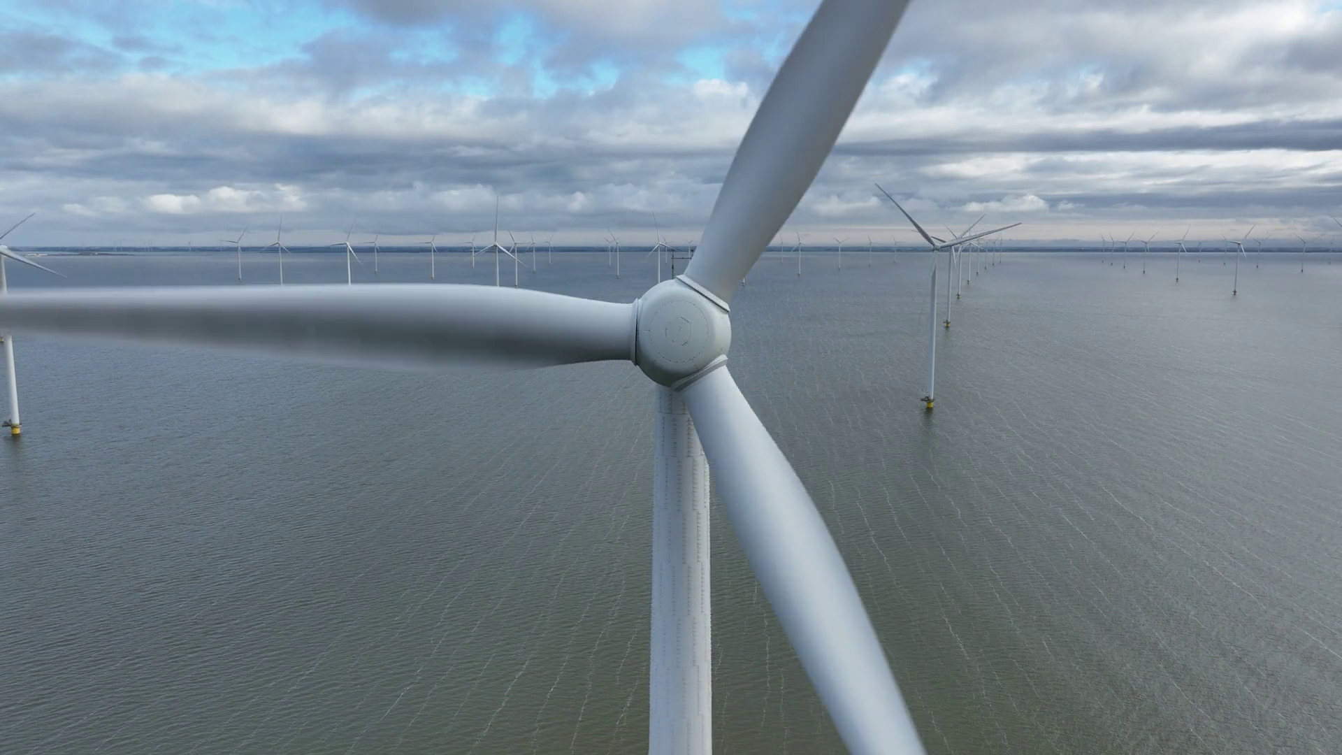 Close Up View Of Rotor Blades Of Offshore Stock Footage SBV-348710606 ...