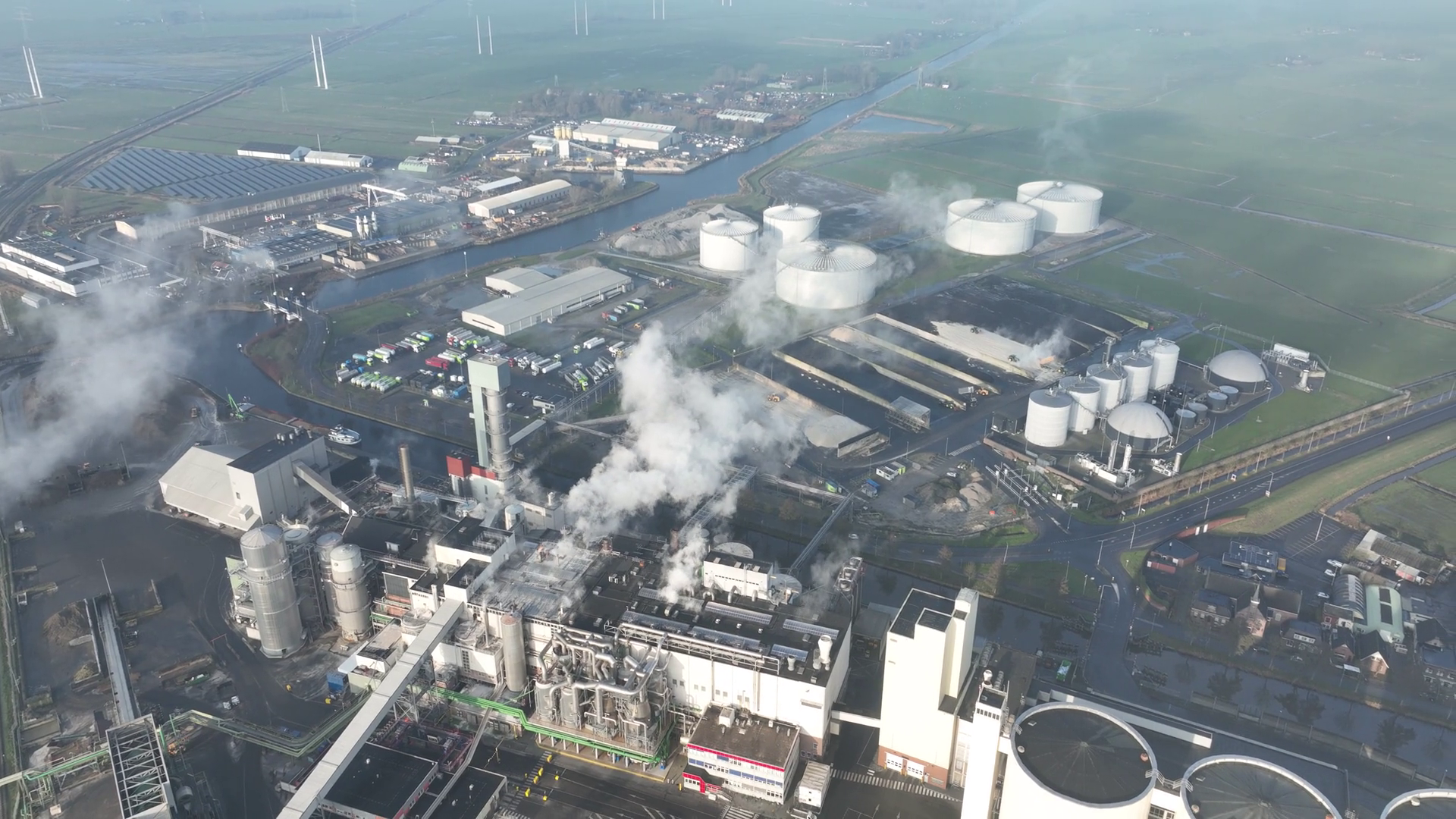 Sugar Beet Processing Factory With Stock Footage SBV-348776520 ...