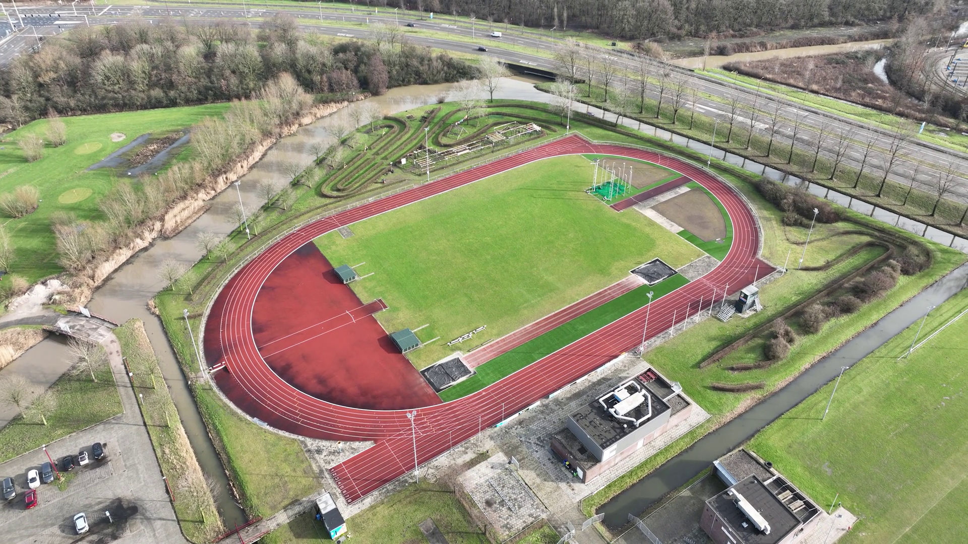 Runners Track Sports Leisure Activity Stock Footage SBV-348882334 ...
