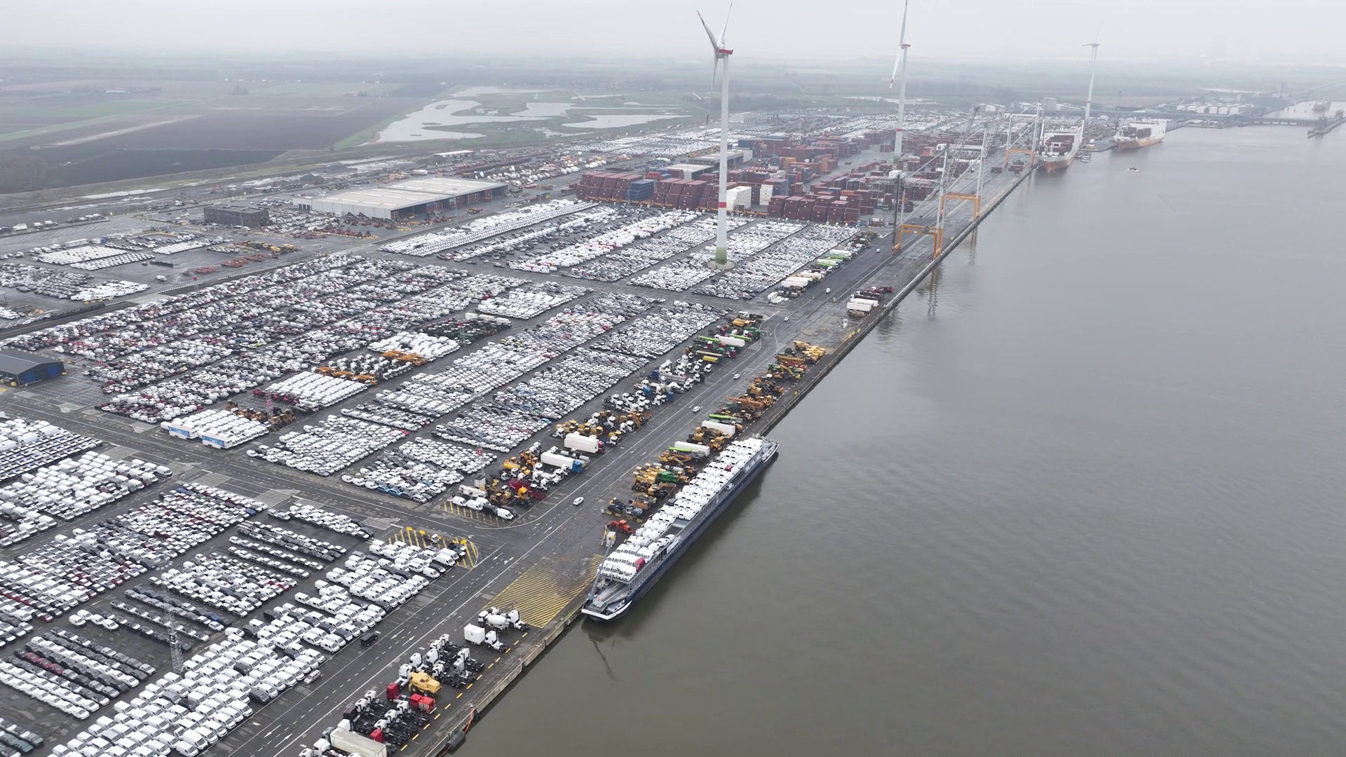 Antwerp Euroterminal Different Types Of Stock Footage SBV-348876119 ...