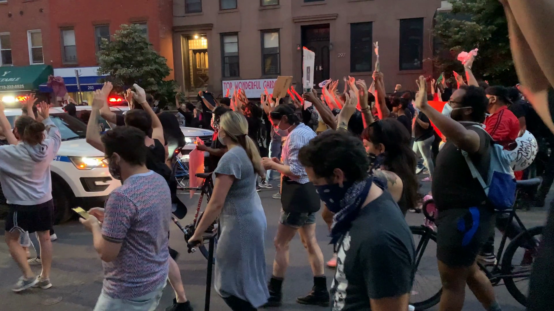 Slow Motion: Youth March In Black Lives Stock Footage SBV-338619498 ...