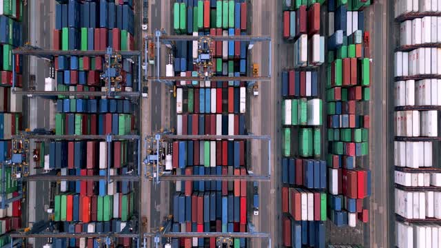 Color Coded Containers Stock Footage: Royalty-Free Video Clips ...