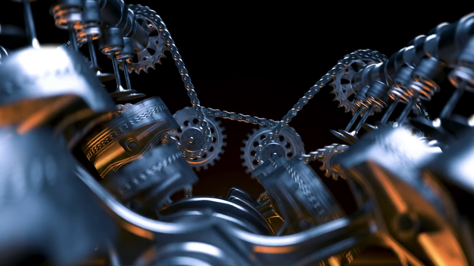 3d Animation Of Engine Mechanism In Motion Stock Footage SBV-352892536 ...
