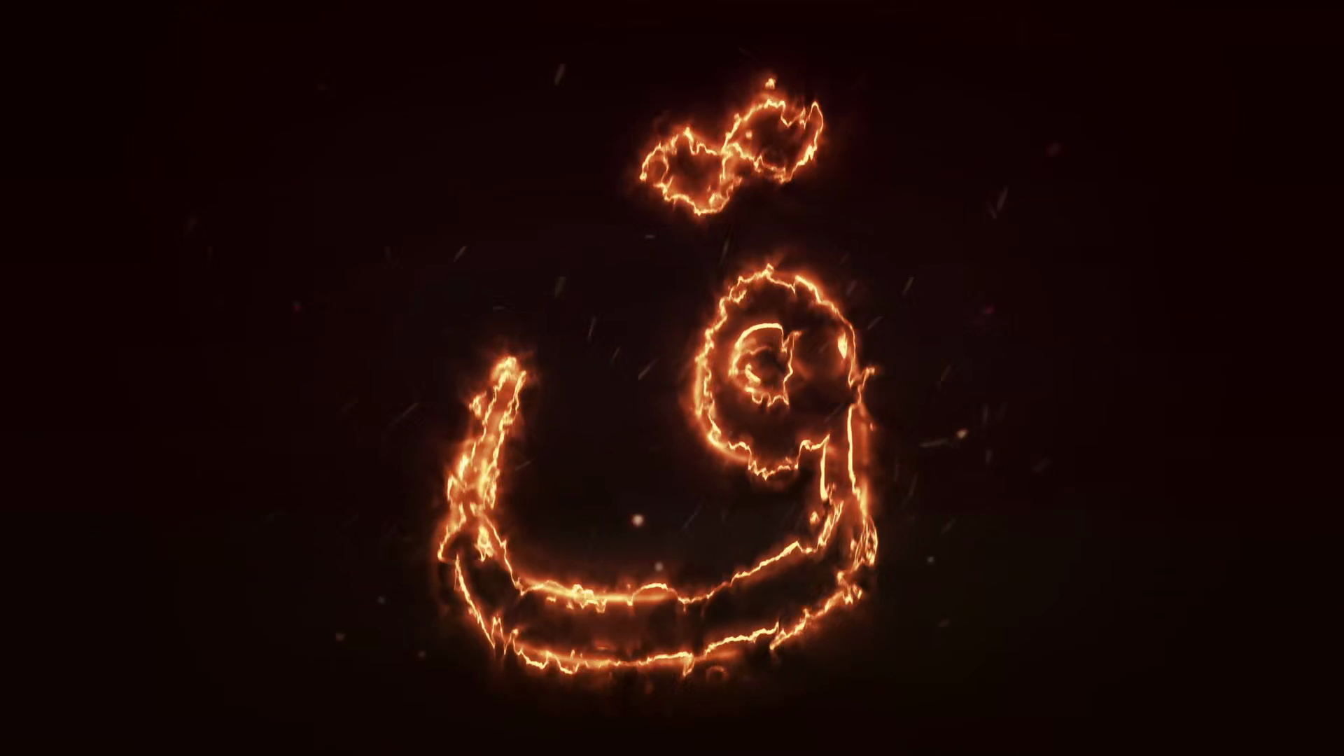 Animated Arabic Alphabet Fire Arabic Letter Stock Footage SBV-354223396 ...