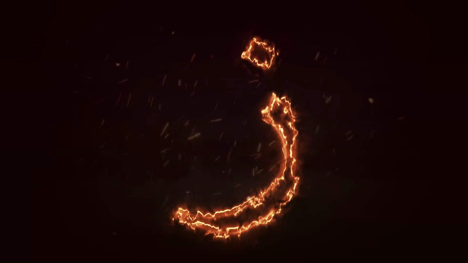 Animated Arabic Alphabet Fire Arabic Letter Stock Footage SBV-354223378 ...