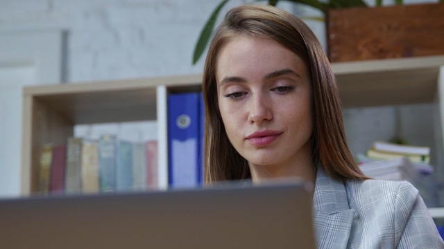 Girl Typing At Computer Stock Footage: Royalty-Free Video Clips ...