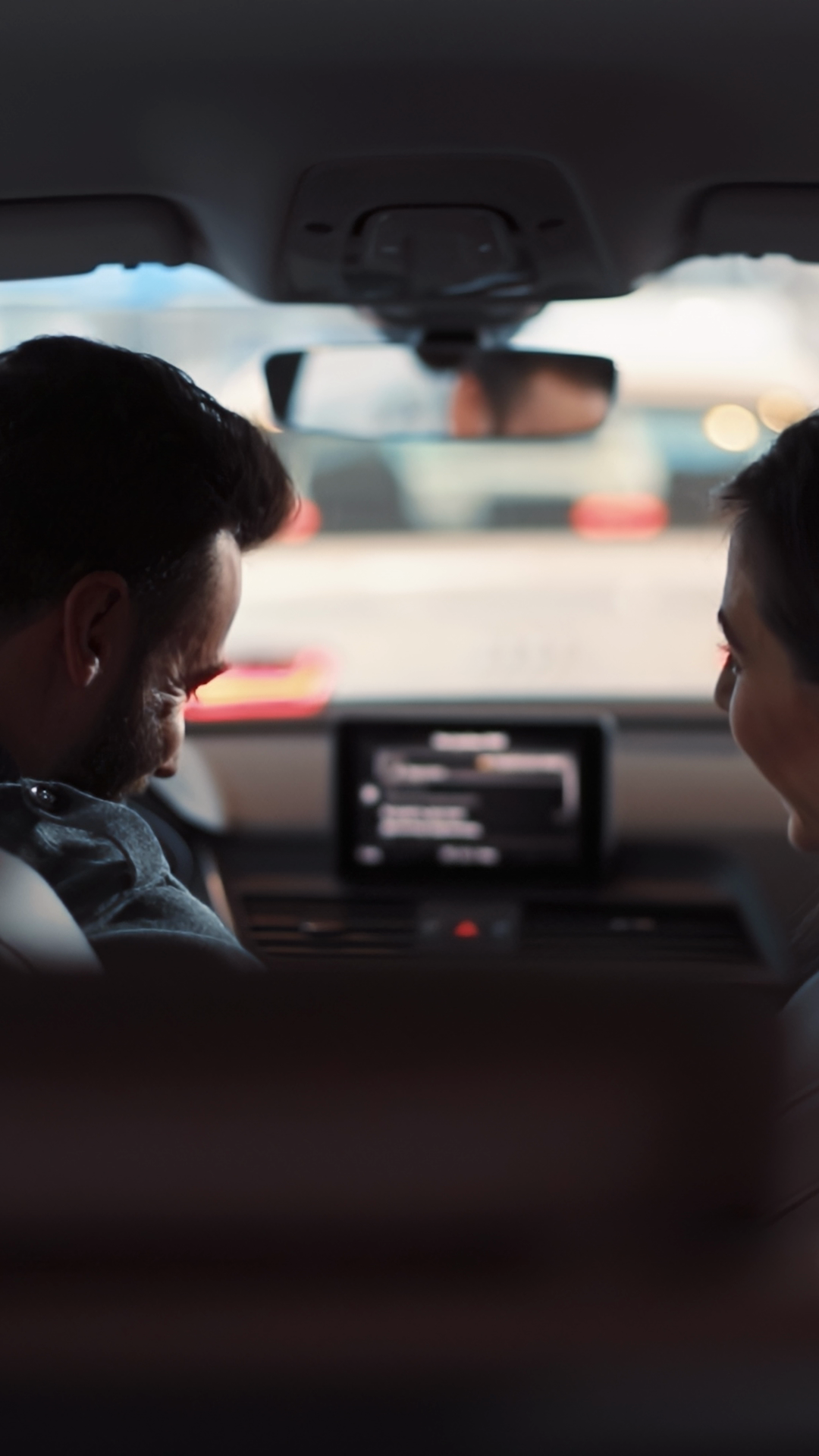 Inside Car Capturing Unique Moment Of Stock Footage SBV-353135653 ...