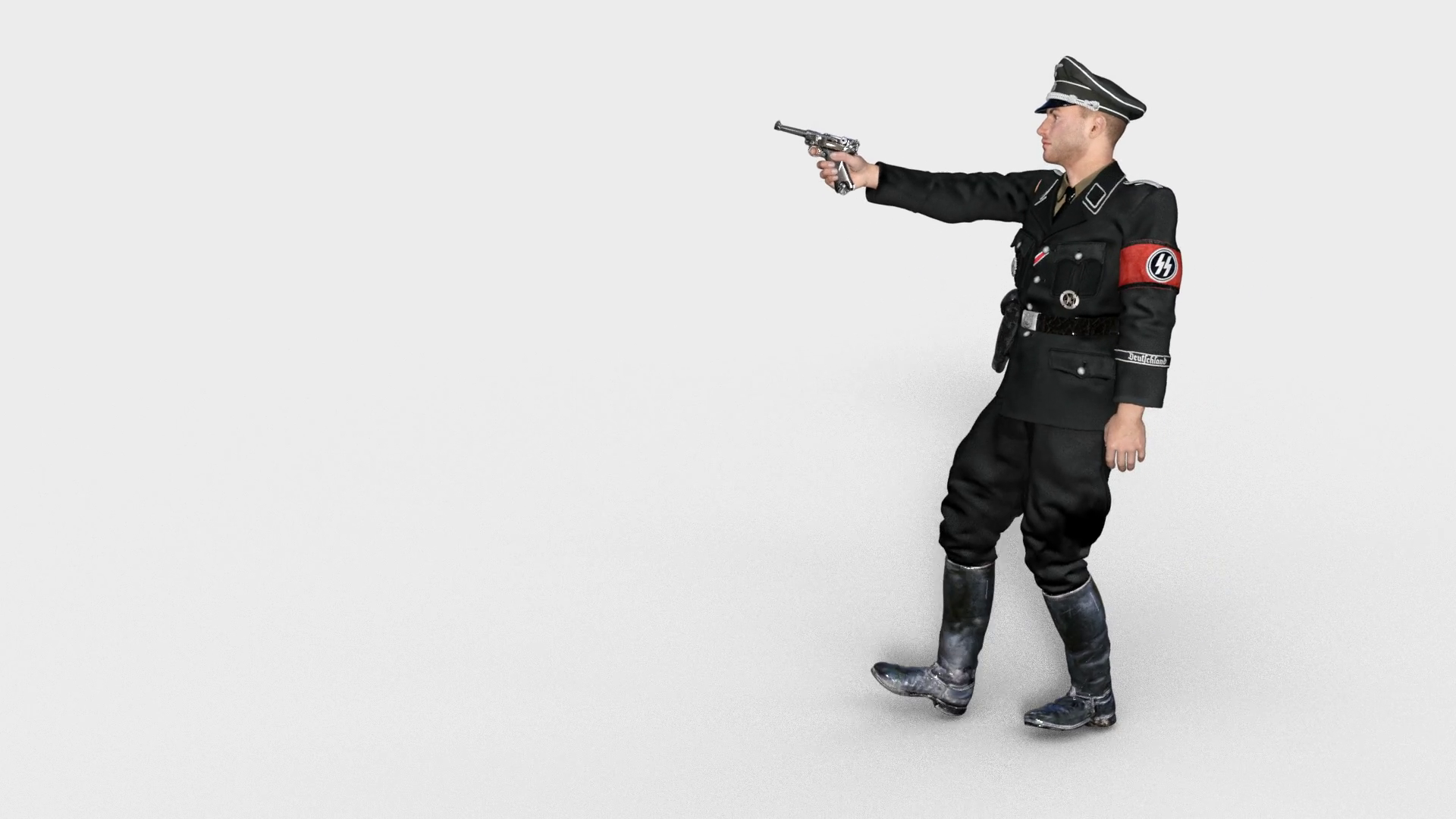 The Military With Gun Animation Alpha Chan Stock Motion Graphics SBV ...