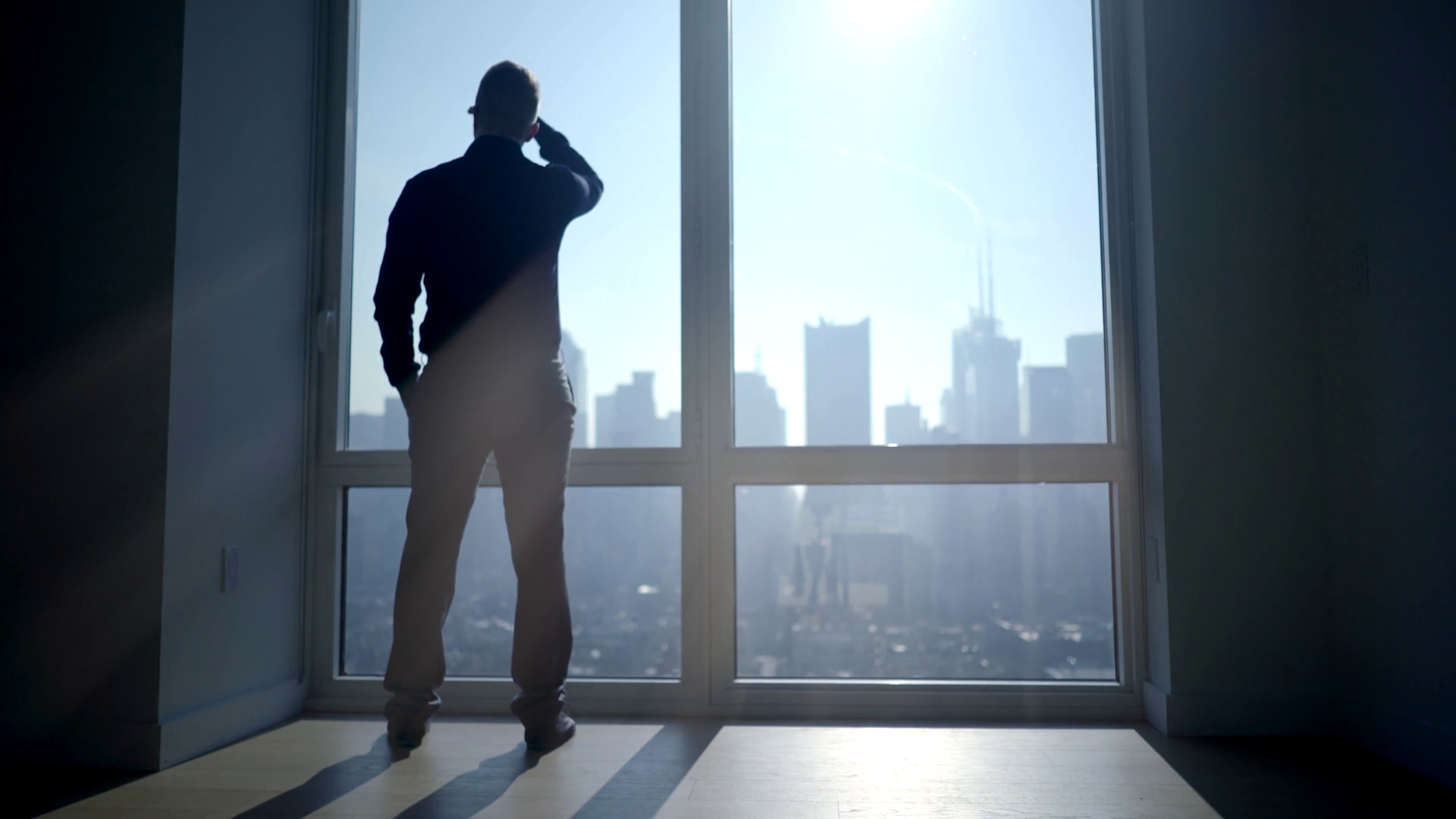 Businessman Starting To Work In Modern Stock Footage SBV-349067455 ...