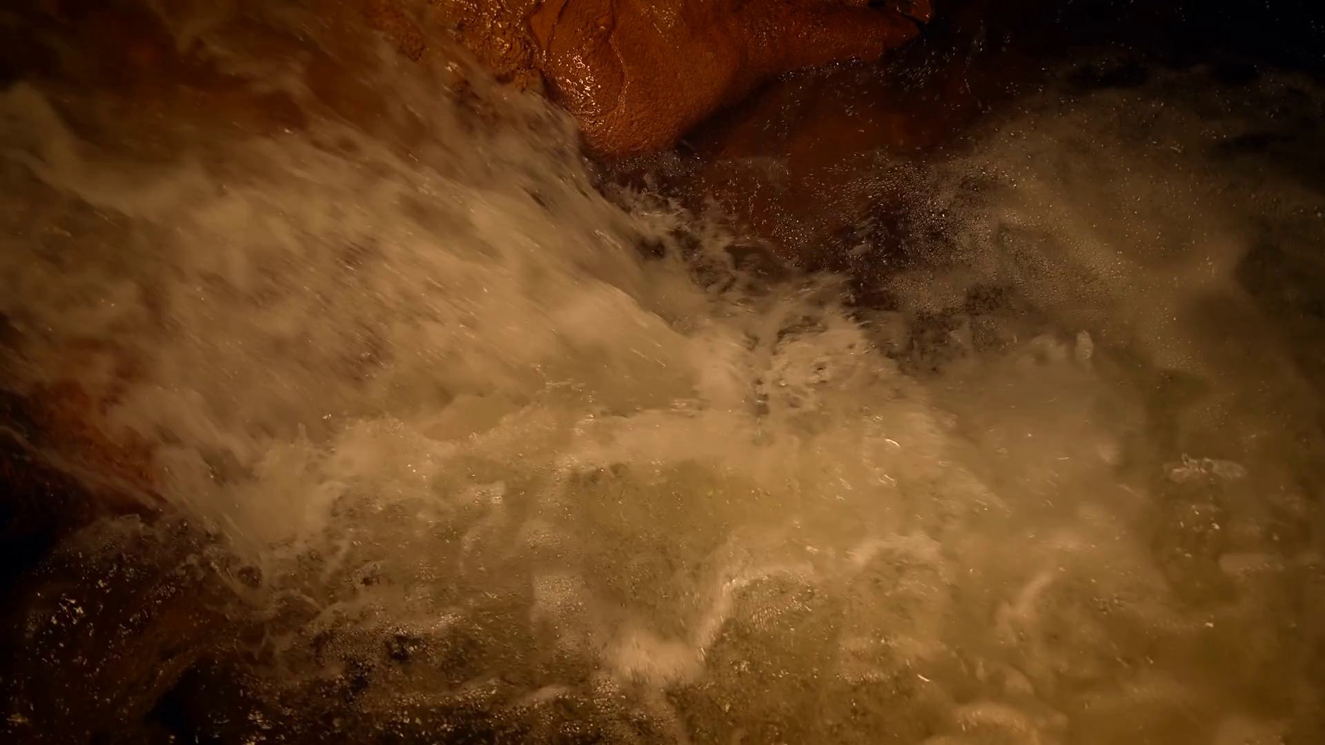 The Raging Water Flow Within Beautiful Stock Footage SBV-349265059 ...