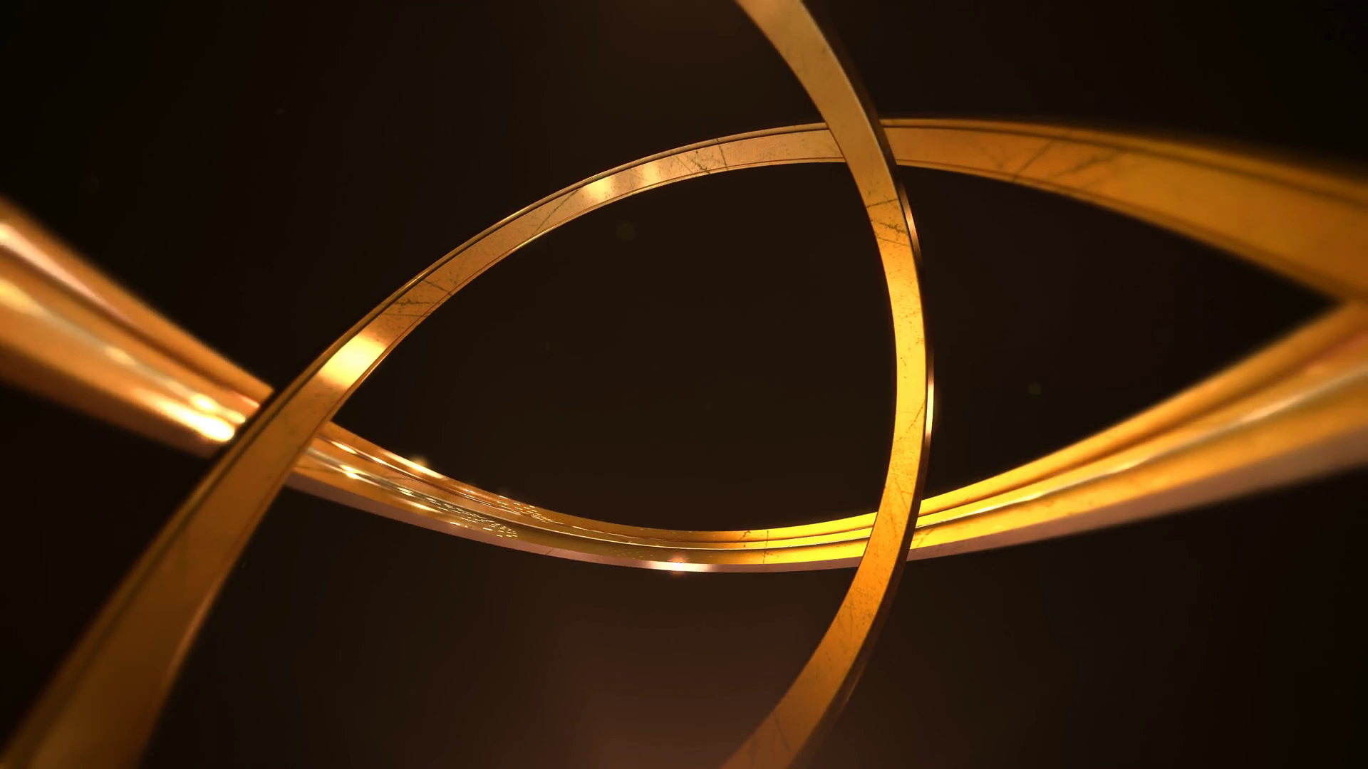 Shiny Metallic Ribbons In Motion Elegant Stock Footage SBV-353378501 ...