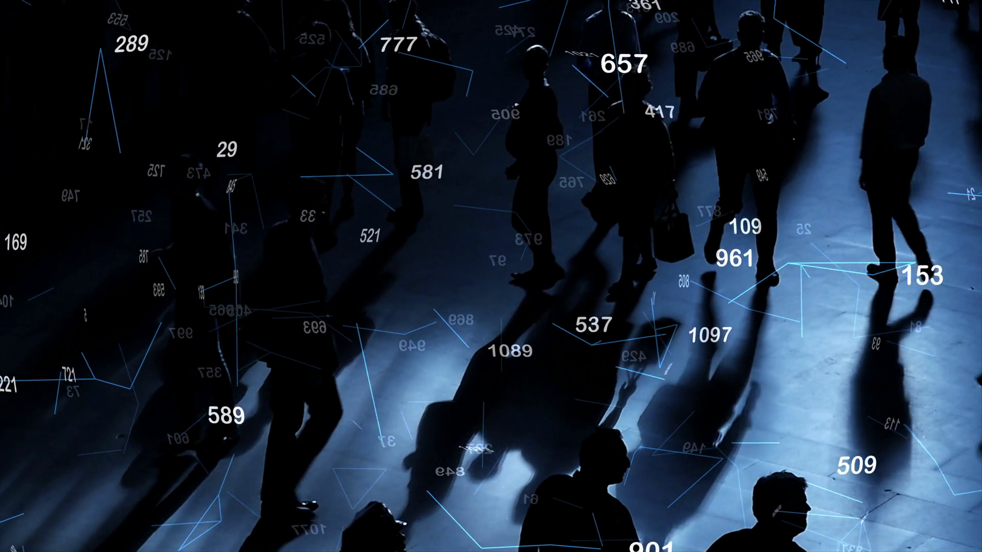 Contact Tracing Tracking System Of People Stock Footage SBV-348489746 ...