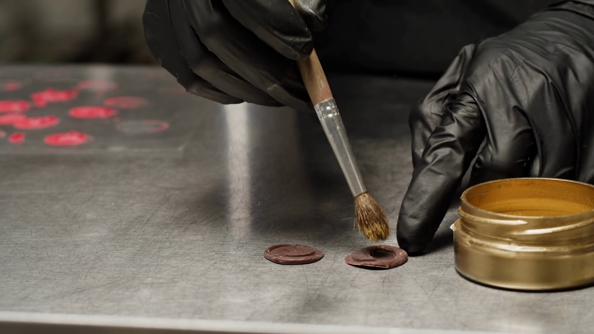 Woman Chef Confectioner Making Chocolate Stock Footage SBV-347617146 ...