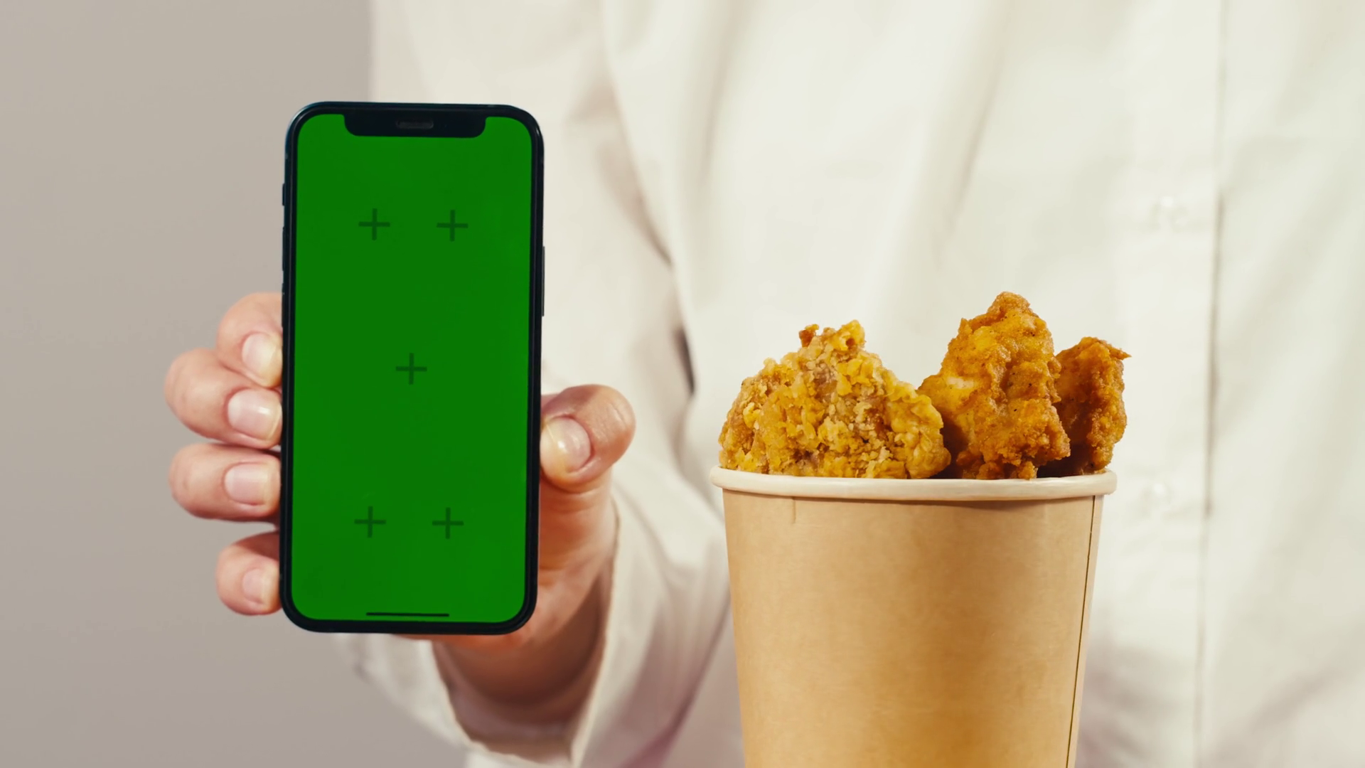 Fast Food Delivery Phone Application With Stock Footage SBV-348370073 ...