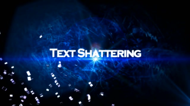 Royalty-Free Text Shattering Templates - Storyblocks