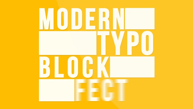 Download Kinetic Typography Templates - Typographic Template