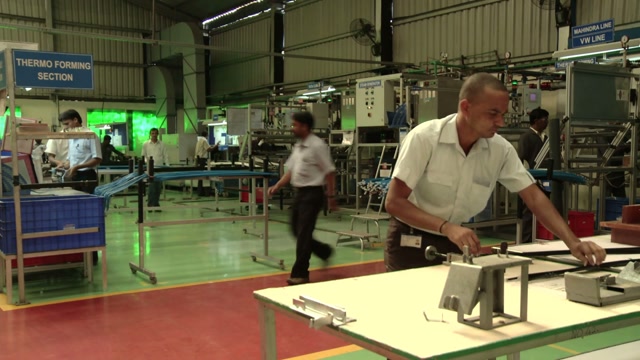 People Working Factory India Stock Footage: Royalty-Free Video Clips ...