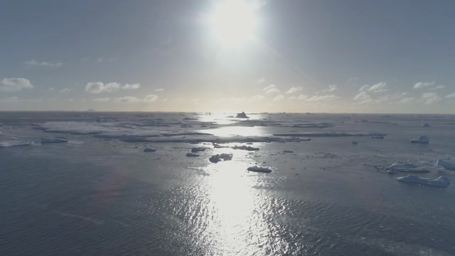 Antarctica Sunlight Ice Stock Footage: Royalty-Free Video Clips ...