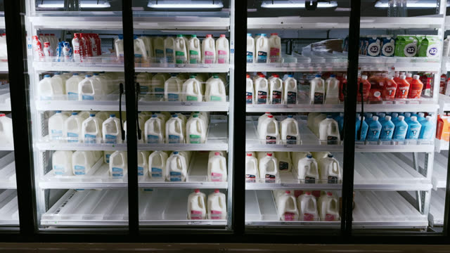 Packaged Milk Stock Footage: Royalty-Free Video Clips - Storyblocks